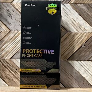 Clear Protective Case for iPhone 6.7" Max 2021 and 6.1” 2021 - Bundle of 2 cases